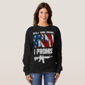 Noch ein Gun verspreche ich 5 Sweatshirt (Vorne ganz)