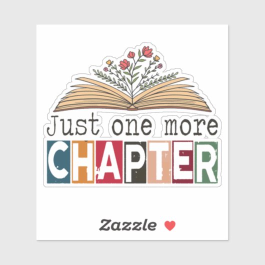 Noch ein Kapitel Aufkleber (Blatt)