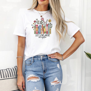 Noch ein Kapitel Boho Floral Book T-Shirt