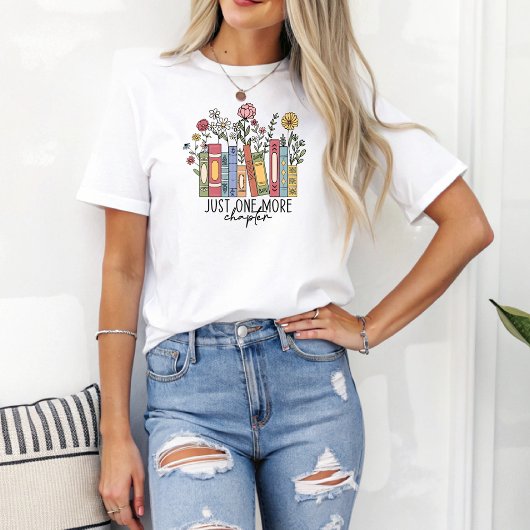 Noch ein Kapitel Boho Floral Book T-Shirt