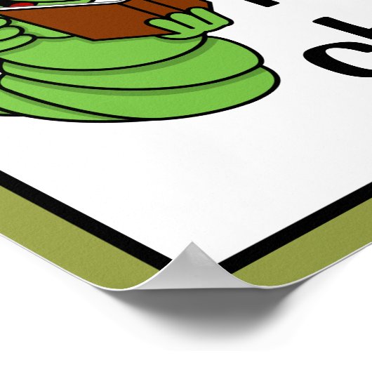 Noch ein Kapitel Bookworm Poster (Ecke)