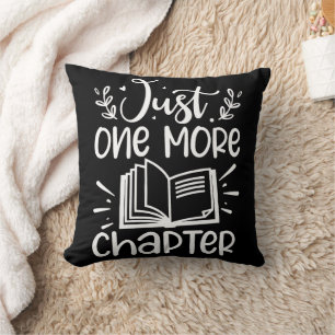 Noch ein Kapitel-Buch Kissen