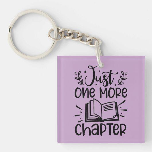 Noch ein Kapitel-Buch Schlüsselanhänger (Vorderseite)