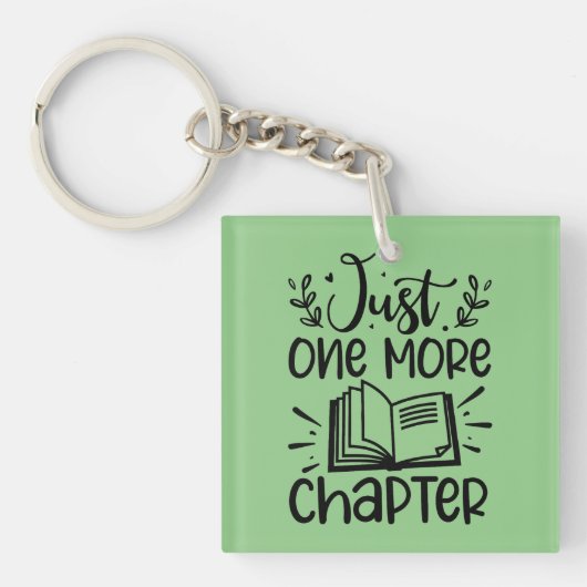 Noch ein Kapitel-Buch Schlüsselanhänger (Vorderseite)