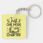 Noch ein Kapitel-Buch Schlüsselanhänger (Rückseite)