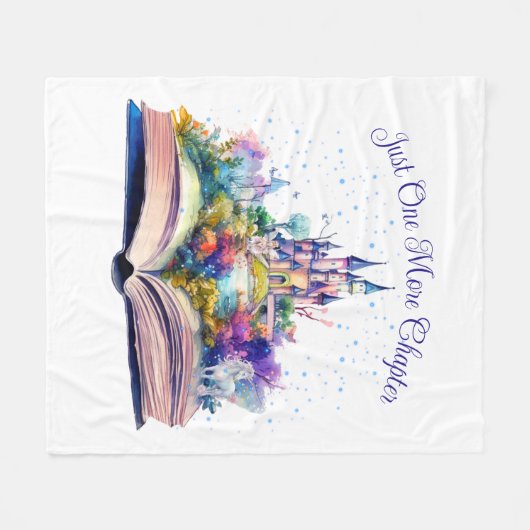 Noch ein Kapitel - buchen Sie jetzt Fleecedecke (Vorderseite (Horizontal))