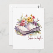 Noch ein Kapitel - buchen Sie jetzt Postkarte (Vorne/Hinten)