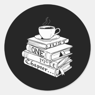 Noch ein Kapitel Buchlesung Runder Aufkleber