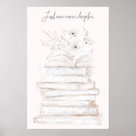 Noch ein Kapitel Buchliebhaber Poster