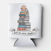 Noch ein Kapitel - Cosy Book Lover Design Dosenkühler (Vorderseite)