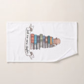Noch ein Kapitel - Cosy Book Lover Design Handtuch (Handtuch)