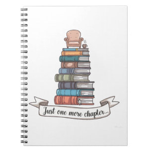 Noch ein Kapitel - Cosy Book Lover Design Notizblock