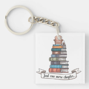 Noch ein Kapitel - Cosy Book Lover Design Schlüsselanhänger