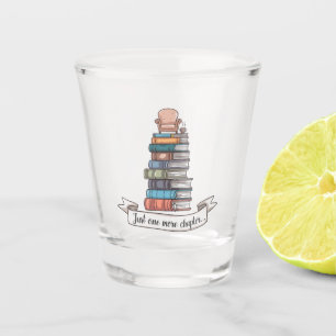 Noch ein Kapitel - Cosy Book Lover Design Schnapsglas