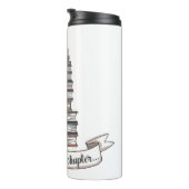 Noch ein Kapitel - Cosy Book Lover Design Thermosbecher (Nach rechts gedreht)