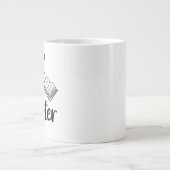 Noch ein Kapitel extra große Tasse - übertrieben (Vorderseite)