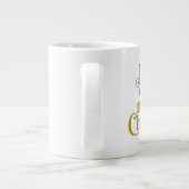 Noch ein Kapitel extra große Tasse - übertrieben (Rückseite)