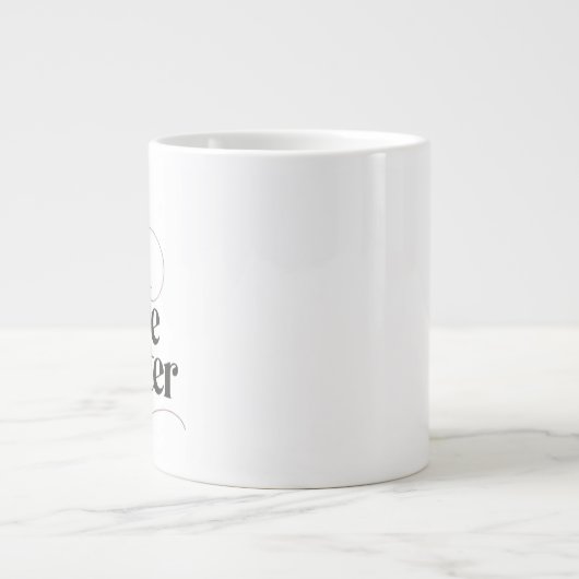 Noch ein Kapitel extra große Tasse - übertrieben (Vorderseite)