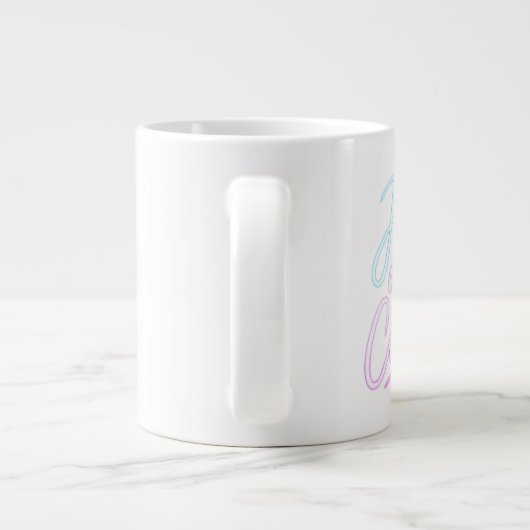 Noch ein Kapitel extra große Tasse - übertrieben (Rückseite)