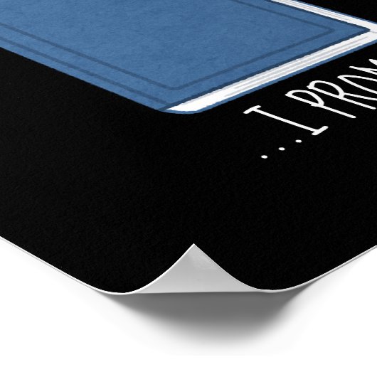 Noch ein Kapitel... Ich verspreche Poster (Ecke)