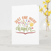 Noch ein Kapitel. Lesekonstruktion für Studenten Karte (Gelbe Blume)