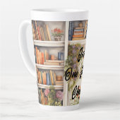 Noch ein Kapitel-Liebhaber Milchtasse (Linke Ecke)