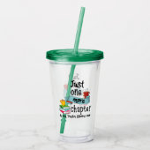 Noch ein Kapitel meines Buches von Dustin Stevens Acryltrinkbecher (Rückseite)