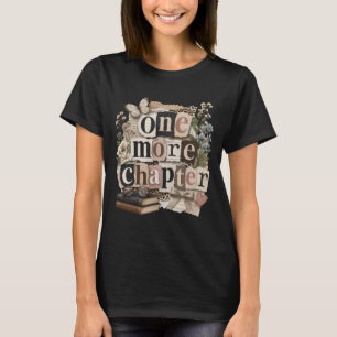 Noch ein Kapitel Retro Vintage Buchliebhaber Zitat T-Shirt