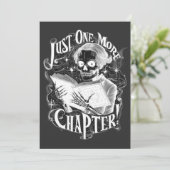 Noch ein Kapitel Skelettleser Funny Ankündigung (Stehend Vorderseite)