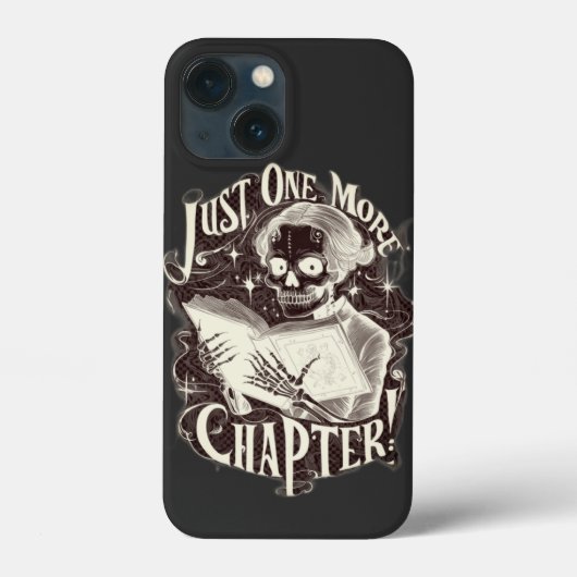 Noch ein Kapitel Skelettleser Funny Case-Mate iPhone Hülle (Rückseite)