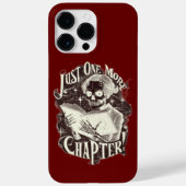 Noch ein Kapitel Skelettleser Funny Case-Mate iPhone Hülle (Rückseite)