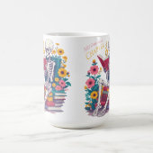 Noch ein Kapitel Skeletts Lesefeld Kaffeetasse (Mittel)