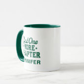 Noch ein Kapitel Tasse Grün Buchwurm (Vorderseite Links)