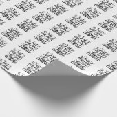 Noch ein Kapitel-Wurm Geschenkpapier (Ecke)