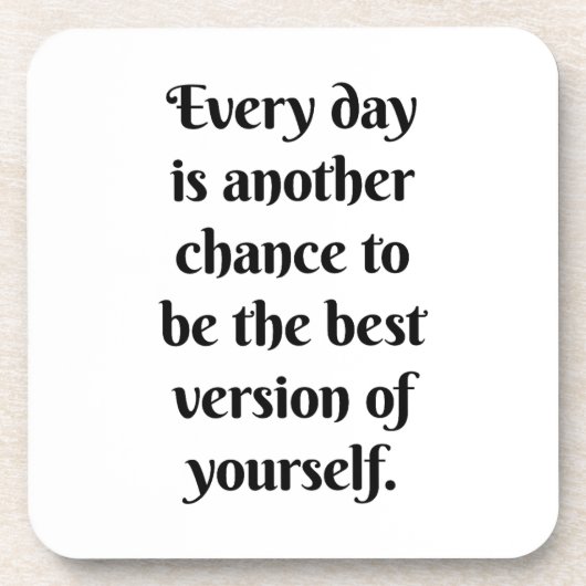 Noch ein möglicher harter Kunststoff-Untersetzer Getränkeuntersetzer (Vorderseite)