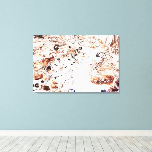 Noch ein Mond Leinwanddruck (Insitu (Holzboden))