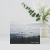 Noch ein nebliges Vorabend... Postkarte (Stehend Vorderseite)