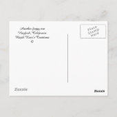 Noch ein nebliges Vorabend... Postkarte (Rückseite)
