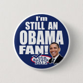 Noch ein Obama-Fan Button (Vorderseite)