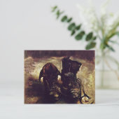 Noch ein Paar Schuhe von Vincent Van Gogh Postkarte (Stehend Vorderseite)