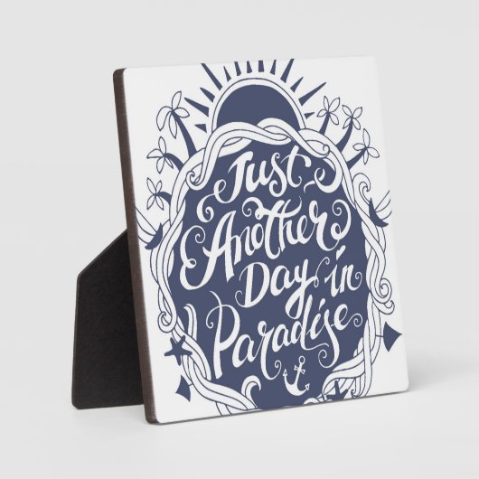 Noch ein Paradies Fotoplatte (Vorderseite)