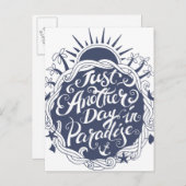 Noch ein Paradies Postkarte (Vorne/Hinten)