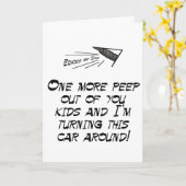 Noch ein Piepton Karte (Gelbe Blume)