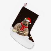 Noch ein Puff Weihnachts-Strumpf Kleiner Weihnachtsstrumpf (Vorderansicht (hängend))