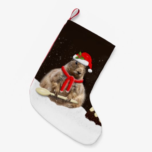 Noch ein Puff Weihnachts-Strumpf Kleiner Weihnachtsstrumpf (Vorderansicht (hängend))