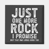 Noch ein Rock I Versprechen Geologe Magnet (Vorne)