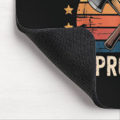 Noch ein Rock I Versprechen Geologe Retro Style Mousepad (Ecke)