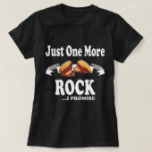 Noch ein Rock I Versprechen Geologie Geologe Geo T-Shirt (Design vorne)