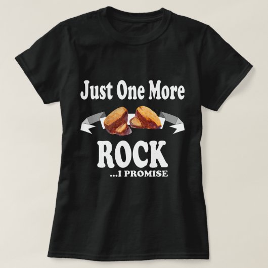 Noch ein Rock I Versprechen Geologie Geologe Geo T-Shirt (Design vorne)