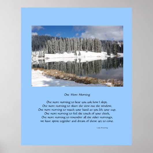 Noch ein romantisches Poster am Morgen (Vorne)